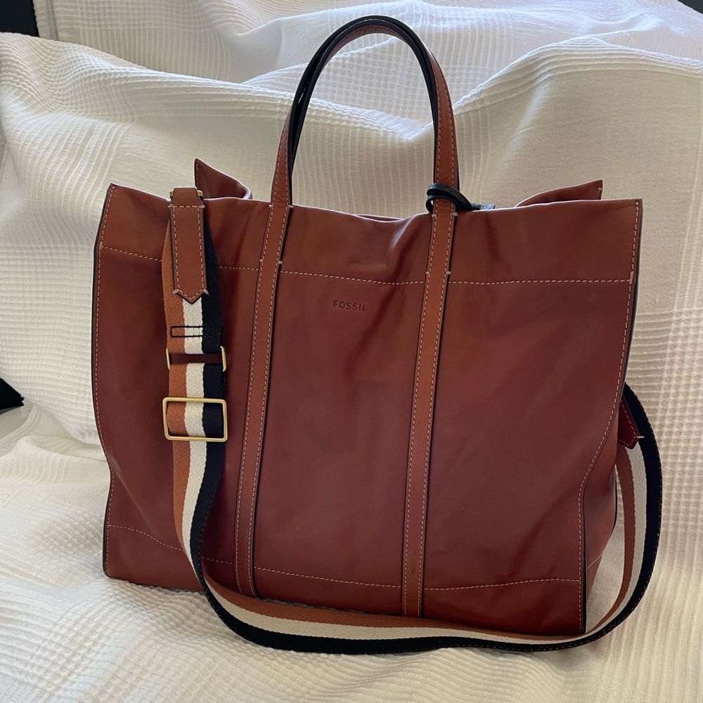 Fossil Large Carmen Tote